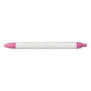 Stylo Noir Linge blanc, blanc cassé