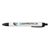 Stylo Noir LoanWorks.ai Pen - Noir ou Bleu (Bas)