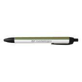Stylo Noir Logo de la boutique Marcella Essentials (Bas)