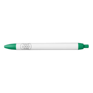Stylo Noir Logo de marque d'entreprise moderne