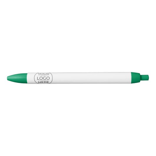 Stylo Noir Logo de marque d'entreprise moderne (Devant)
