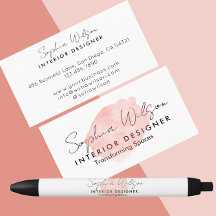 Logo de signature d'entreprise blanche moderne