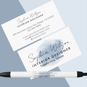 Stylo Noir Logo de signature d'entreprise blanche moderne