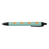 Stylo Noir Lollipop rouge spirale (Bas)