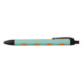 Stylo Noir Lollipop rouge spirale (Haut)