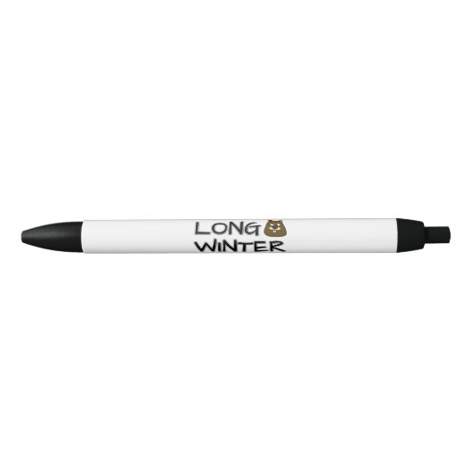 Stylo Noir Long hiver (Devant)