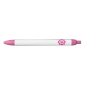 Stylo Noir Lotus rose (Devant)