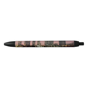 Stylo Noir Lumière de coucher du soleil au-dessus de Miami