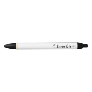 Stylo Noir Luna Bee