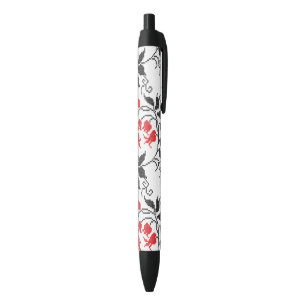 Stylo Noir Lys Red May