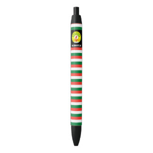 Stylo Noir Madagascar Drapeau mignon Patriotique