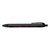 Stylo Noir Madame de patron de $5 Bling (Haut)