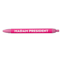 Madame la Présidente, typographie moderne et audac