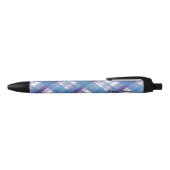 Stylo Noir Madras Plaid Blue et Purple (Haut)