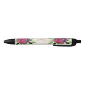 Stylo Noir Magenta Country Floral (Bas)