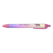 Stylo Noir Magie de Capybara Fée (Bas)
