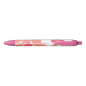 Stylo Noir Magnifique Hostess Pink Floral (Dos)
