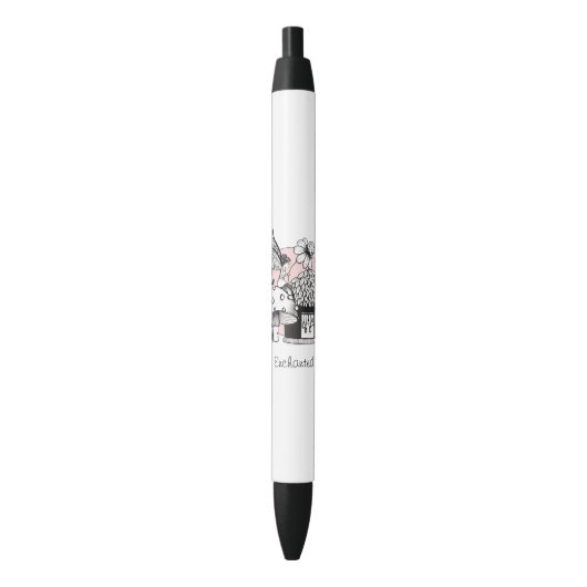 Stylo Noir Maison de Fairy et Fairy (devant Vertical)