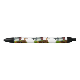 Stylo Noir Mallard Drake et Duck