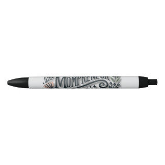 Stylo Noir Maman entrepreneuriale à thème