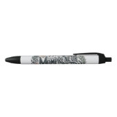 Stylo Noir Maman entrepreneuriale à thème (Haut)