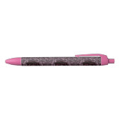 Stylo Noir Mandala de rose (Haut)