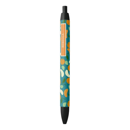 Stylo Noir Manderin Citrus (devant Vertical)