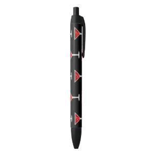 Stylo Noir Manhattan Cocktail Bartender Alcool Amateurs de bo