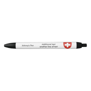 Stylo Noir Manteau des bras suisse