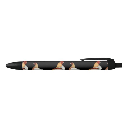 Stylo Noir Manx Rumpies (Haut)
