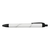 Stylo Noir Marbre Blanc (Haut)
