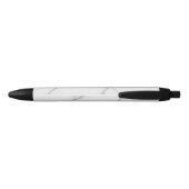 Stylo Noir Marbre Blanc (Dos)