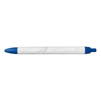 Stylo Noir Marbre Blanc