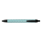 Stylo Noir Marbre bleu (Dos)