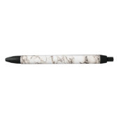 Stylo Noir Marbre marron (Devant)
