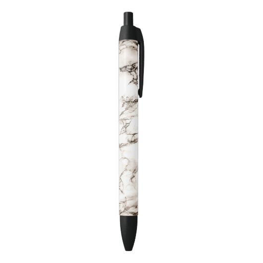 Stylo Noir Marbre marron (Bas (Vertical))