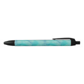 Stylo Noir Marbre turquoise (Haut)