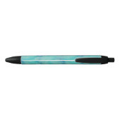 Stylo Noir Marbre turquoise (Dos)