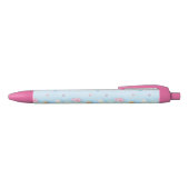 Stylo Noir Marguerites (Haut)