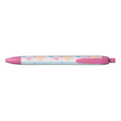 Stylo Noir Marguerites (Dos)
