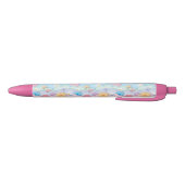 Stylo Noir Marguerites (Bas)