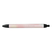 Stylo Noir Mariage Abstrait Pastel moderne (Devant)