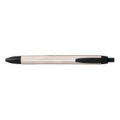Stylo Noir Mariage chic perle glamour ivoire rose  (Dos)