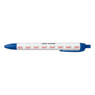 STYLO NOIR MARQUE BLANCHE VERIFIEE PERSONNALISABLE MODERNE ET