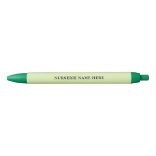 Stylo Noir Marque personnalisée de la pépinière Greenleaf