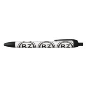 Stylo Noir Marque RZM allemande de la Seconde Guerre mondiale (Haut)