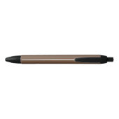 Stylo Noir Marron Café Uni (Dos)