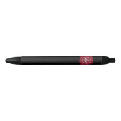 Stylo Noir Masonic sceau de cire (Devant)