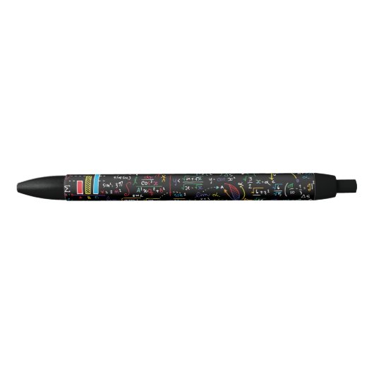 Stylo Noir Mathématiques Géométrie Professeur Enseignant Cade (Devant)