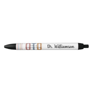 Stylo Noir Médecin de l'ergothérapie sur mesure